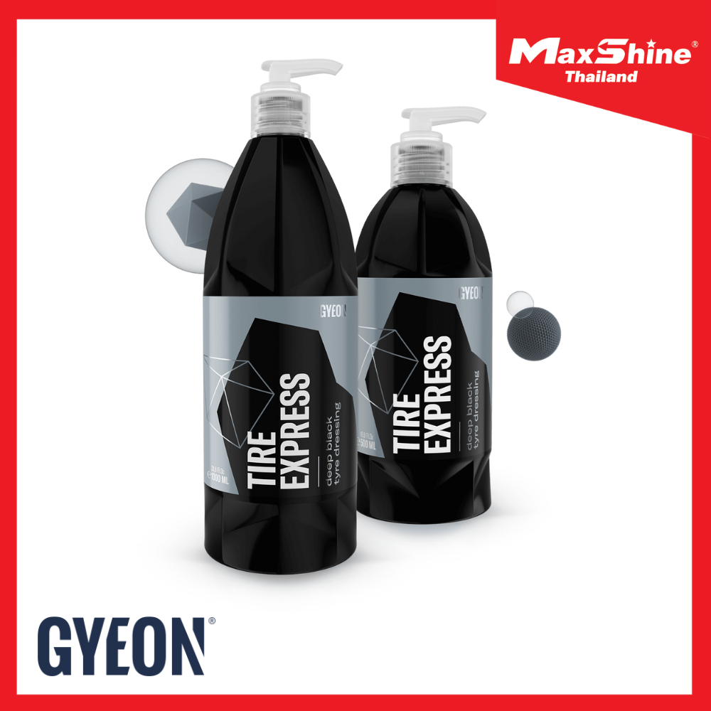 GYEON Q²M TIRE EXPRESS น้ำยาเคลือบเงายางดำ เคลือบยาง ยางดำ