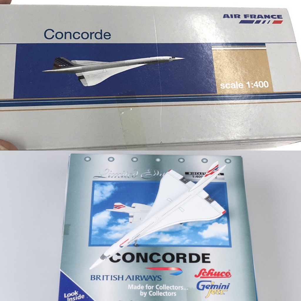 สินค้ามาใหม่ โมเดลเครื่องบิน Concorde ขนาด 16 ซม. มีล้อ ทำด้วยเหล็ก สวย งานละเอียดมาก - ของเล่น ของขวัญ