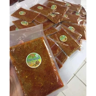 [5แพ็คราคาพิเศษ]น้ำพริกมันปูม้า 120g. นครศรีฯ