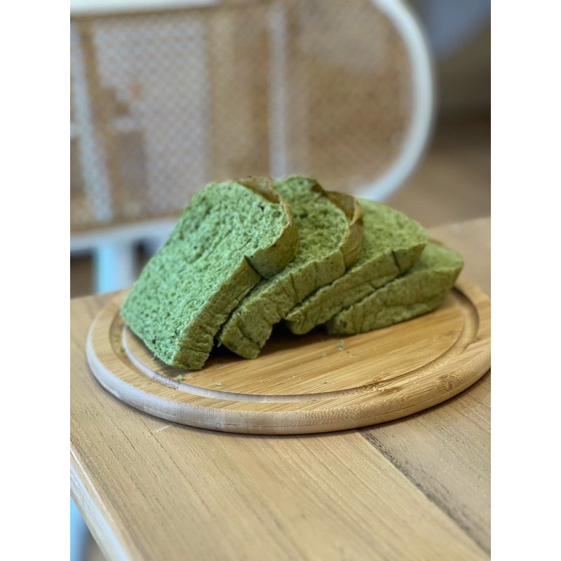 ขนมปังผักโขม สำหรับคนรักสุขภาพ หวานน้อย ใช้เนยสดแท้ ไม่ใส่สารเสริม สารกันบูด - รูปที่ 3