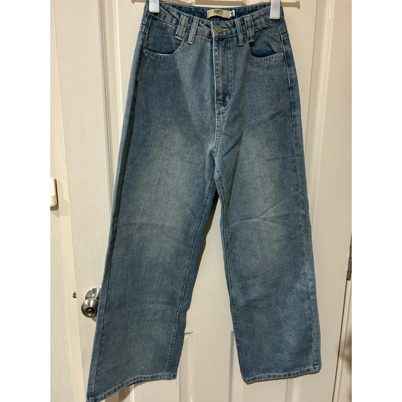 กางเกงยีนส์กระบอกใหญ่#RILEYAPPARELS