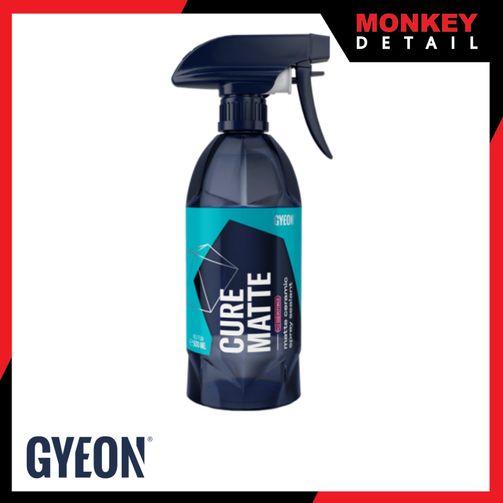 GYEON Q²M CURE MATTE 500 ML. สเปรย์เคลือบสีด้าน ผสมSiO2 ช่วยปกป้อง และลดการเกิดคราบ