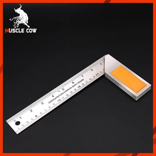 MUSCLE COW ฉากวัดไม้ สแตนเลสหนา ใช้ได้ทั้งงานไม้และงานเหล็ก มี 2 ขนาด 10 นิ้ว และ 12 นิ้ว