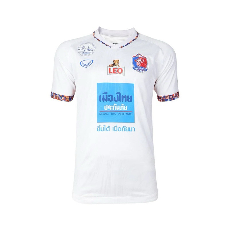GRAND SPORT เสื้อฟุตบอลท่าเรือ 2024 รหัส :038417 (สีขาว)