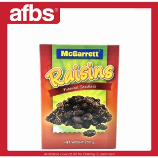 SUPERMART แม็กกาแรต ลูกเกดดำ 200 กรัม McGarrett Raisins 200 …