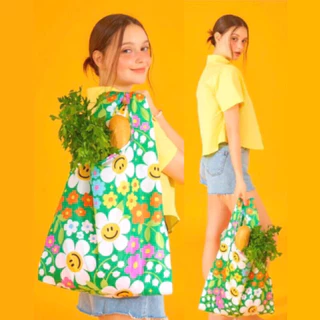 ✅ ขายดี Wiggle Wiggle Picnic Bag ถุงผ้ารักษ์โลก สีสันสวยงาม
