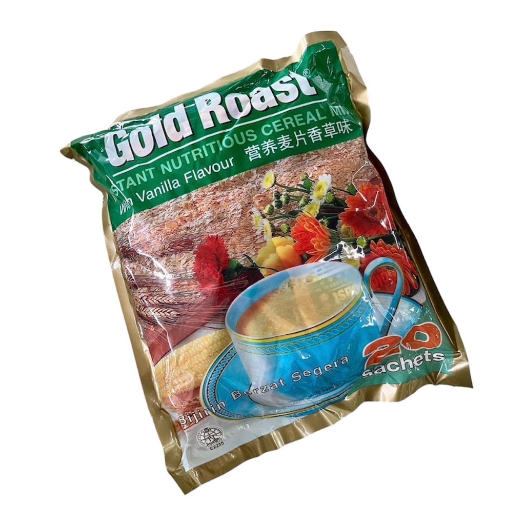 Gold Roast ข้าวโอ๊ต 3in1 ชนิดชงพร้อมดื่ม 1 ถุง มี 20 ซอง