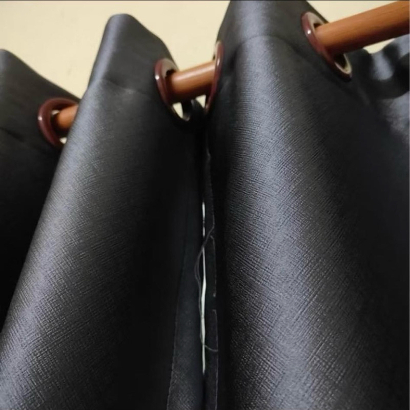 แนะนำ ผ้าม่าน ผ้าม่านตาไกหนาตาง เเละประตูคุณภาพดี ลายไม้ กันเเสงกันเเอ90-100%ลายกุหลาบ ราคาพิเศษ มีเก็บเงินปลายทาง