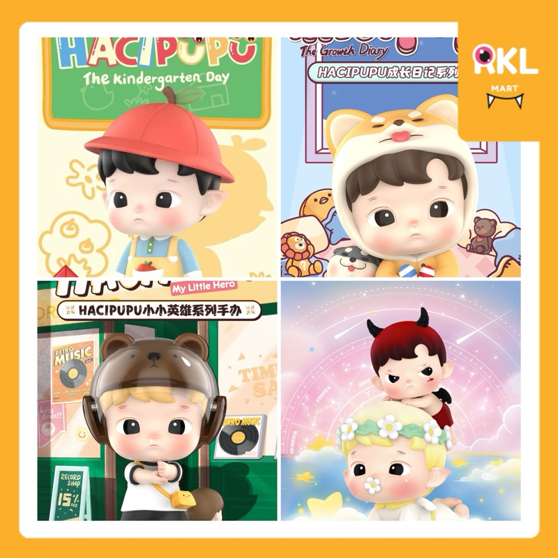 จุ่ม Pop Mart HACIPUPU The Kindergarten Day Series ในราคาสุด