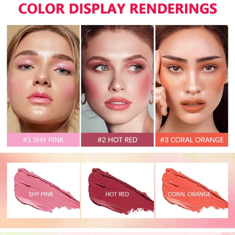 บลัชออนไฮไลท์ สีนู้ด โทนชมพู ส้ม แดง หลายรุ่น ติดทน thumbnail 6