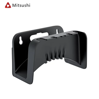 Mitsushi ที่แขวนท่อ สายยางสวน ที่แขวนราวแขวนพลาสติก ชั้นเก็บสายยางรดน้ำ ที่แขวนที่เก็บสายยาง ติดผนังชั้นวางของท่อชั้นวาง