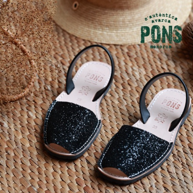 รองเท้า Pons รุ่น 510 สี Glitter Negro