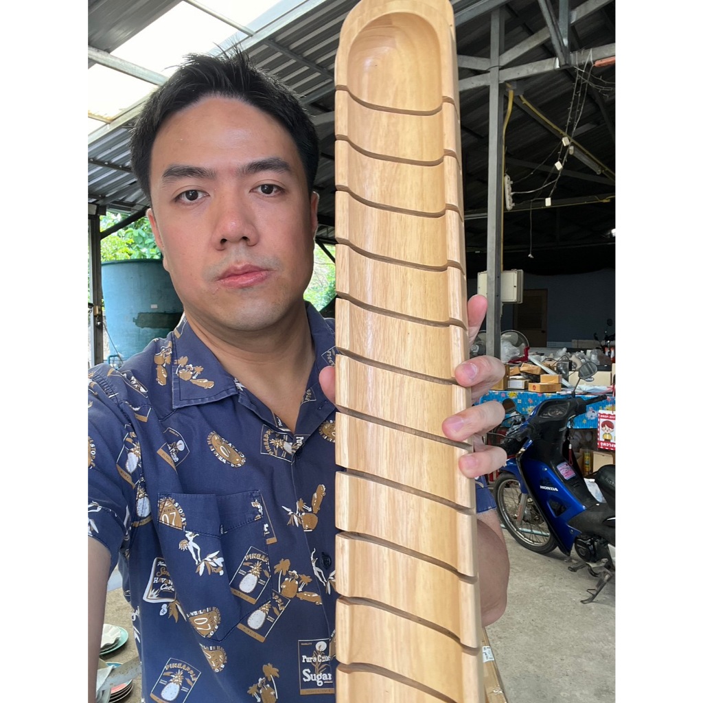 ถาดวางไม้ ถาดตัด ขนมปังฝรั่งเศส ถาดขนมปัง ขนาดยาว 25 นิ้ว ออกใบกำกับภาษีได้ รหัส jp888