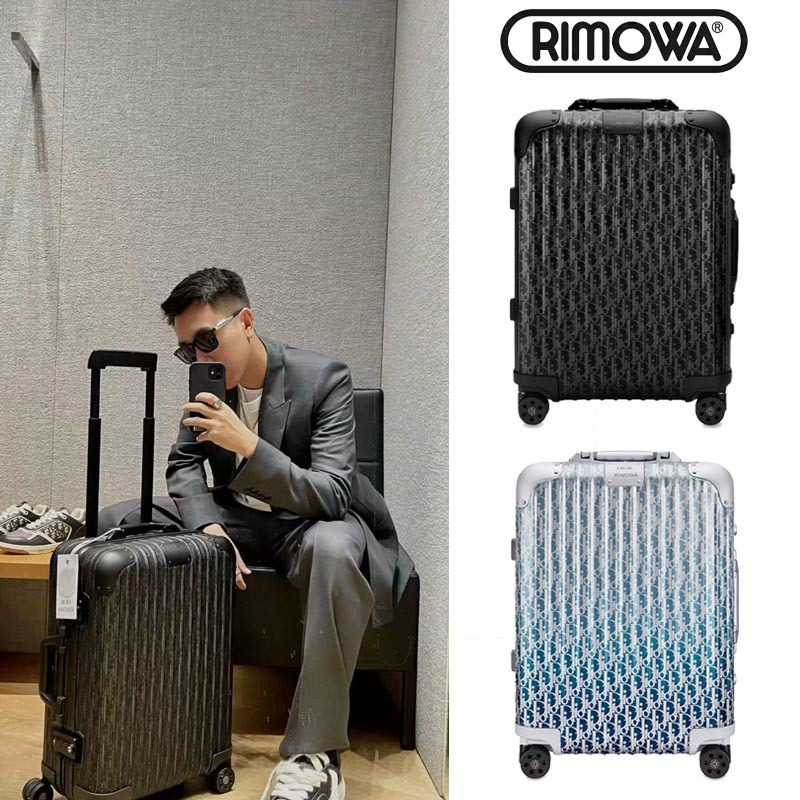 เตรียมประเทศไทยเพื่อจัดส่ง DIOR x RIMOWA ตราสินค้าร่วม suitcase