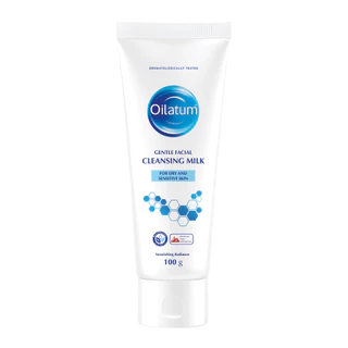 Oilatum ออยลาตุ้ม เจนเทิล เฟเชียล คลีนซิ่ง มิลค์ ผลิตภัณฑ์ทำความสะอาดผิวหน้า