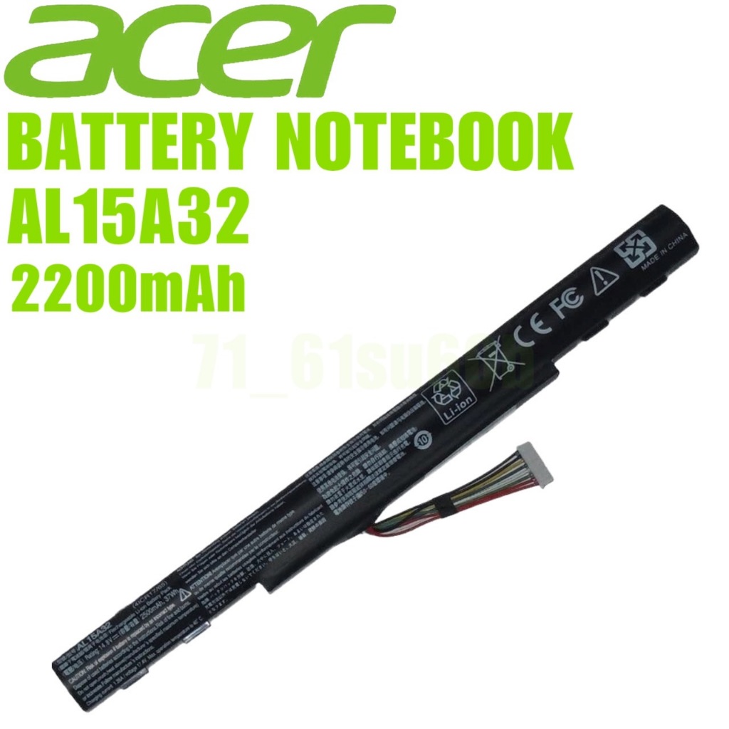 Battery Acer รุ่น AL15A32 2200mAh แบตเตอรี่ โน๊ตบุ๊ค