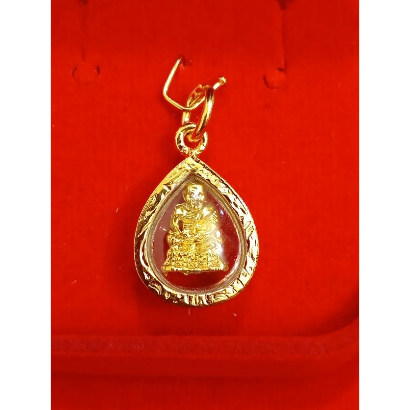 จี้พระหลวงปู่ทวด ขนาดเล็ก องค์สีทอง เมตตา มหาเสน่ห์ จี้ ชาร์ม Jewelry สีทอง 96.5%