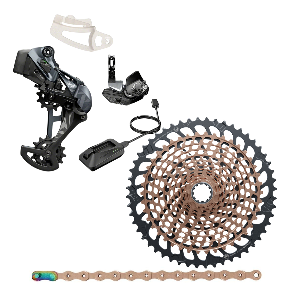 กรุ๊ปเซ็ตเกียร์ไฟฟ้าจักรยานเสือภูเขา GROUPSET XX1 EAGLE AXS UPGRADE KIT ROCKER COPPER (ไม่รวมขาจาน)