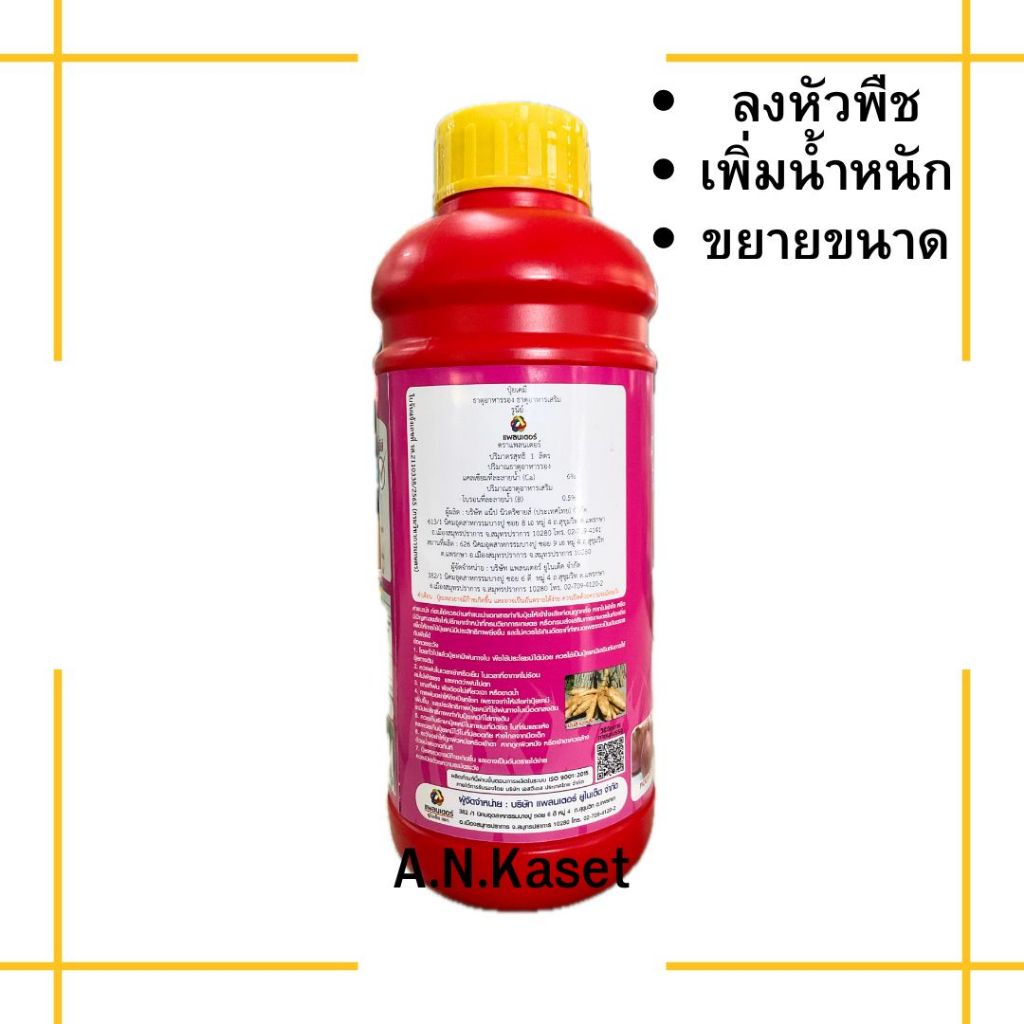 รูนีย์ (ธาตุอาหารรอง-เสริม) สำหรับพืช สารช่วยให้พืชลงหัว ขยายขนาดผลผลิต น้ำหนักดี ช่วยลดอาการบ้าใบของพืชลงหัว ราคา ถูกที่สุด ดีลบีเคเค แกลเลอรีภาพที่ 3