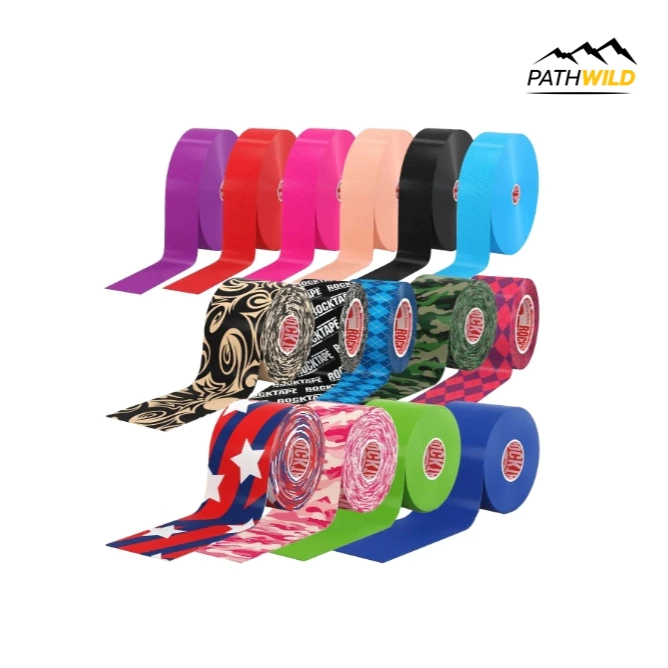 ROCKTAPE KINESIOLOGY TAPE เทปพยุงกล้ามเนื้อ ลดปวด และลดการบาดเจ็บของกล้ามเนื้อ ทำให้กล้ามเนื้อที่บาดเจ็บฟื้นฟูเร็วขึ้น