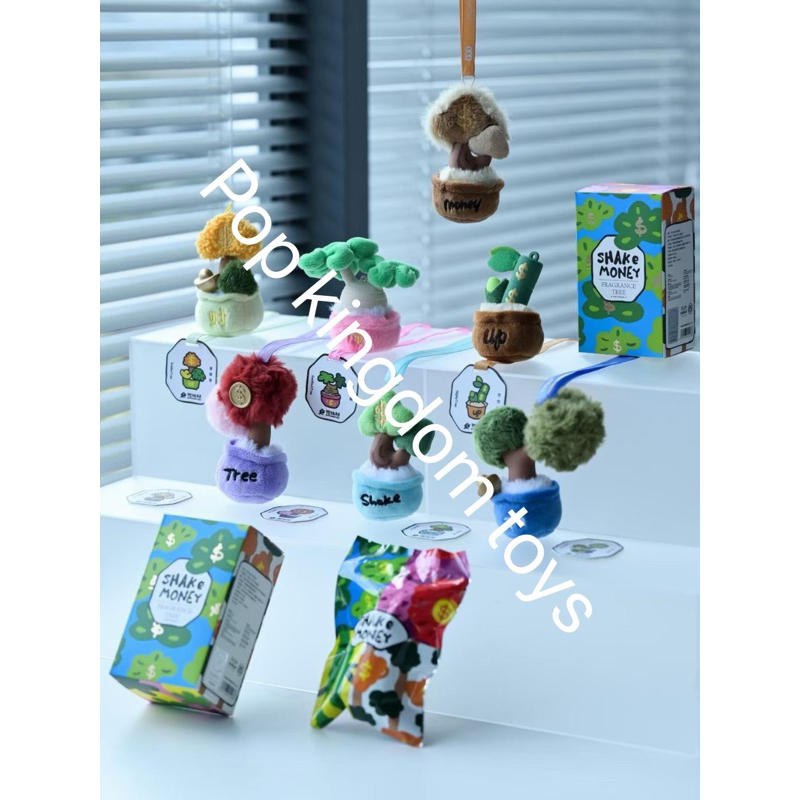 ( ยก box ) POP SUNDAY Money Tree plush Keychain