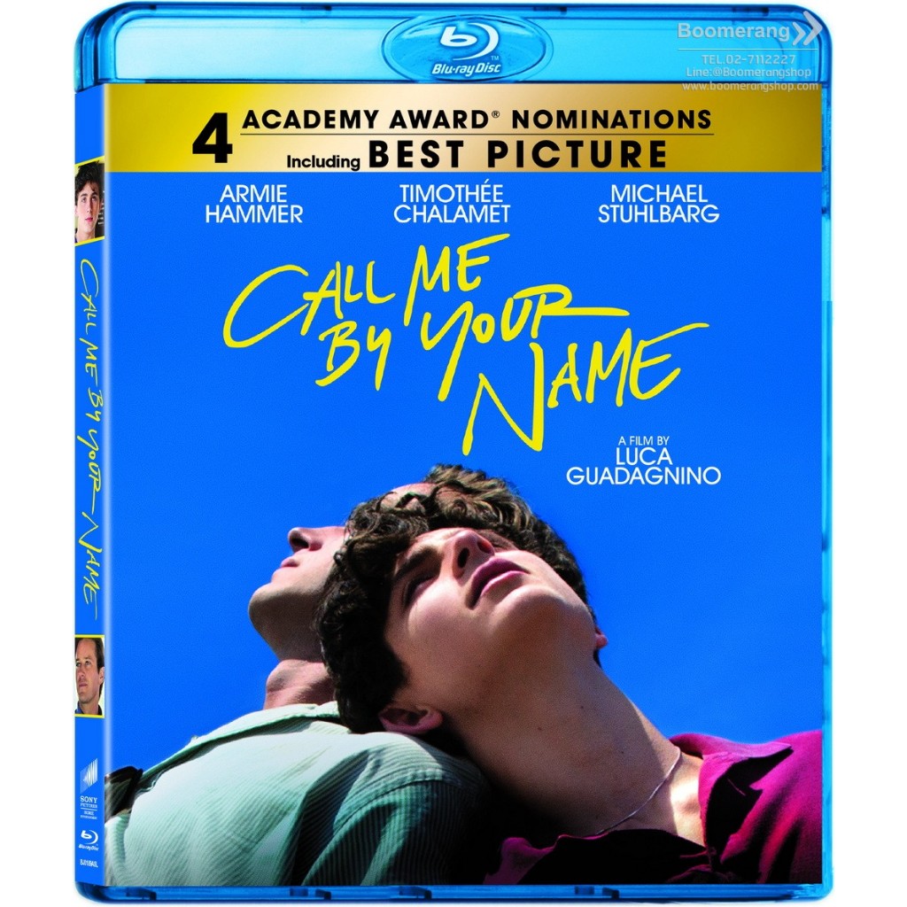 Call Me By Your Name /เอ่ยชื่อคือคำรัก (Blu-ray) (BD มีซับไทย)