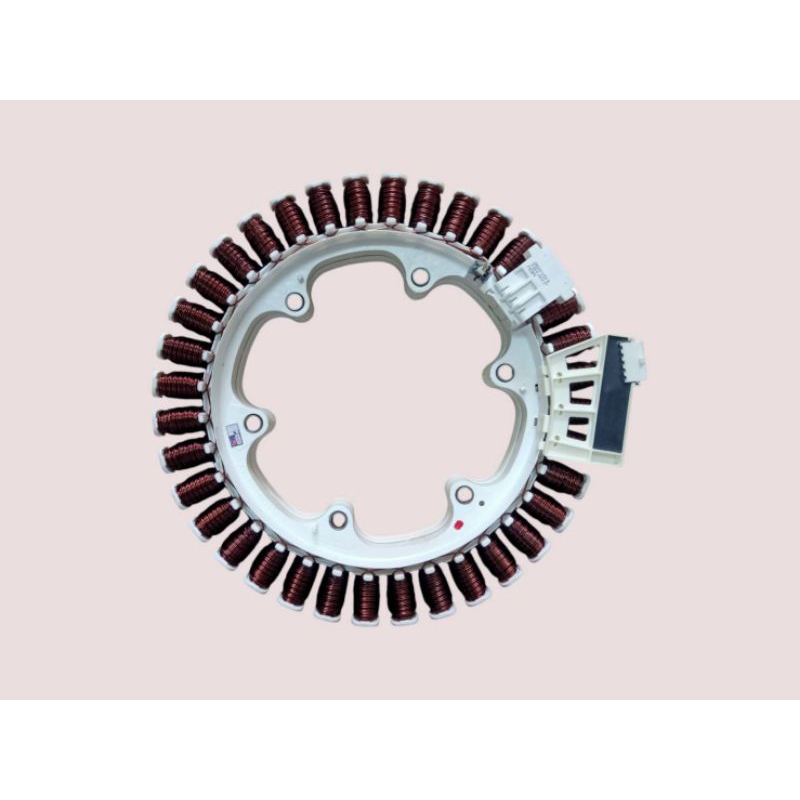 มอเตอร์เครื่องซักผ้าฝาหน้า (แอลจี) LG อะไหล่แท้ (Stator Assembly LG)AGF76755947(ใช้กับได้หลายรุ่นตาม