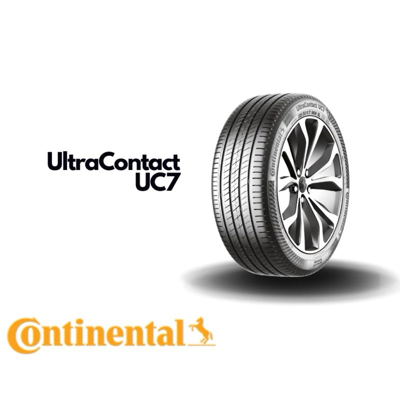 ยางรถยนต์ CONTINENTAL 225/50 R18 รุ่น ULTRA CONTACT7 UC7 95V *MY (จัดส่งฟรี!!! ทั่วประเทศ)