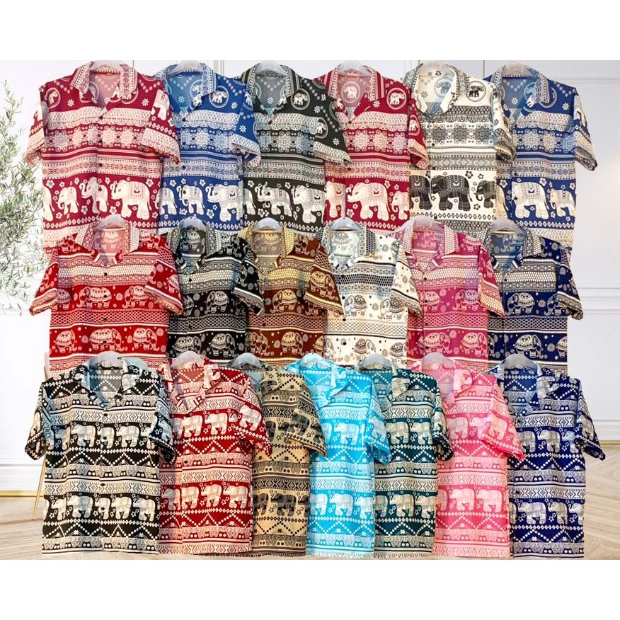 เสื้อเชิ้ต ฮาวาย ใส่ได้ทั้งหญิงและชาย