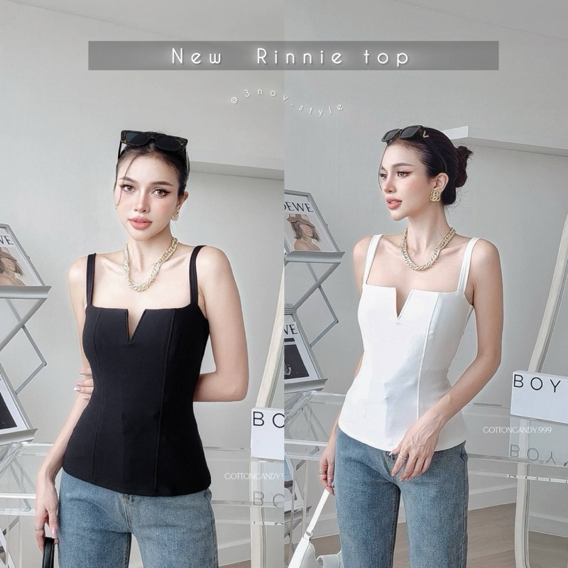 𝐍𝐞𝐰 𝐑𝐢𝐧𝐧𝐢𝐞 𝐓𝐨𝐩 : เสื้อผ้าเทพพรีเมี่ยม งานป้าย