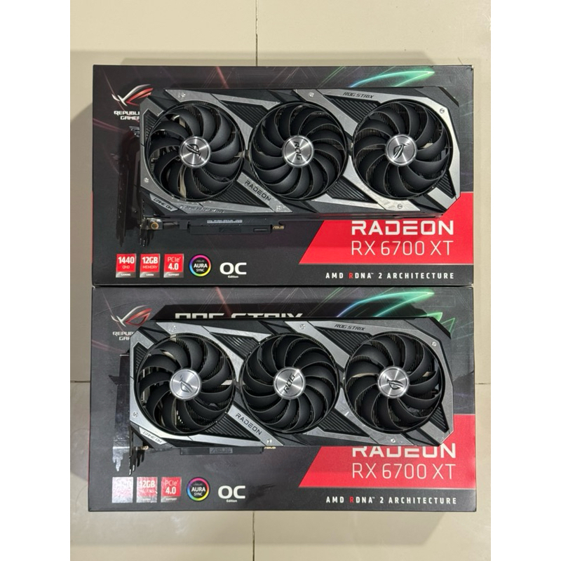 RX6700XT มือสอง 12GB ROG STRIX OC GAMING