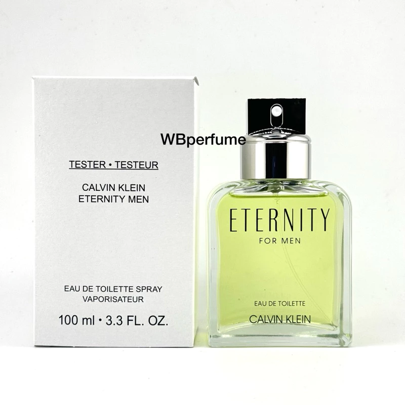 น้ำหอมแท้100% CK Eternity for Men 100 ml. กล่องขาว