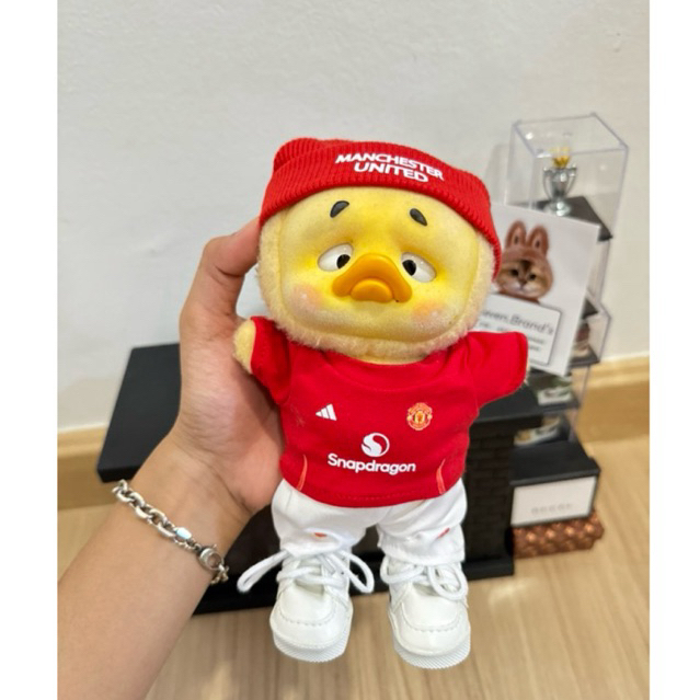 ชุดบอลเป็ดแมนยูฤดูกาลใหม่2024/25☑️พร้อมส่งในไทย ชุดเสื้อผ้าน้องเป็ดUpsetduckSet แมนยูเสื้อ+กางเกง