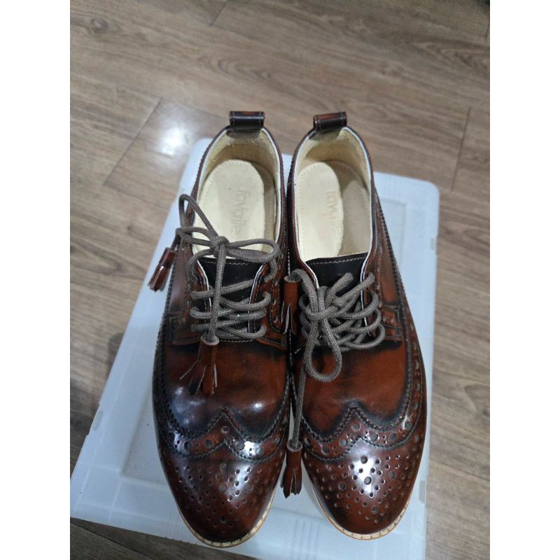 รองเท้าหนังวัวแท้ Favorite shoe by picha รุ่น Oxford platform
