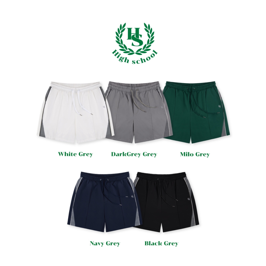 Highschool - BTB35072 กางเกงขาสั้น Street Flex Shorts