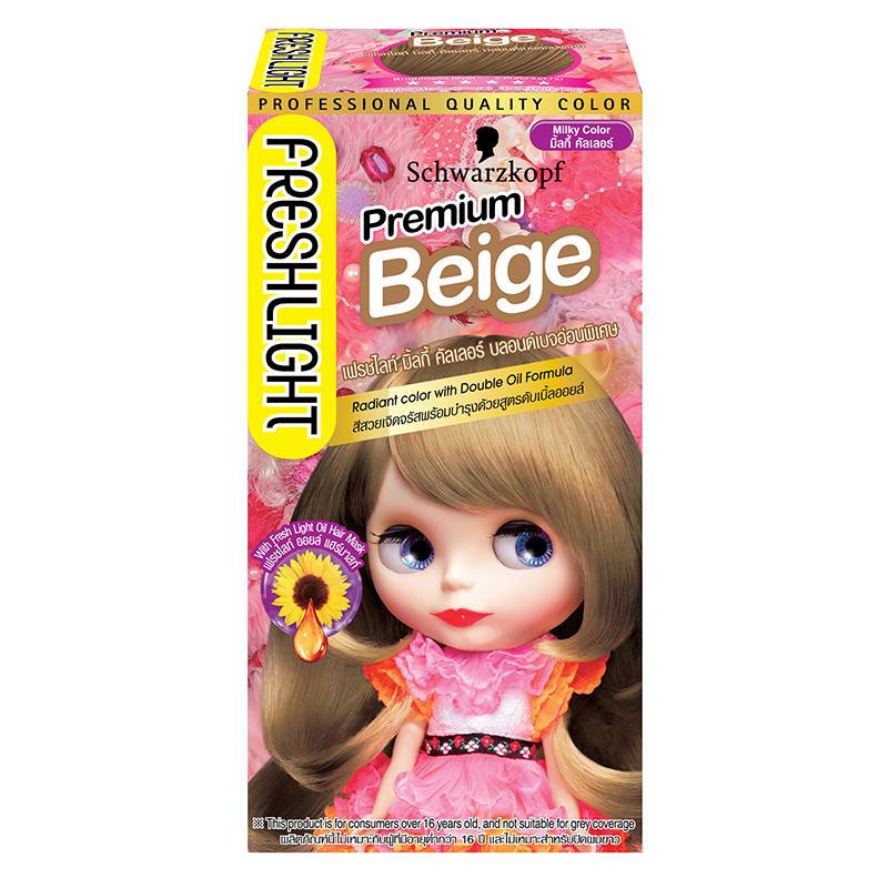 SCHWARZKOPF FRESH LIGHT MILKY COLOR PREMIUM BEIGE