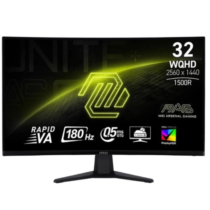 MSI MAG 32CQ6F BLACK MONITOR