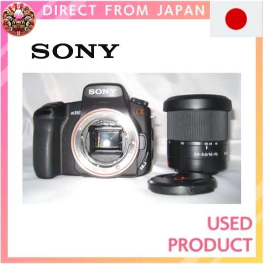 【Used】 Sony Sony DSLR α350 Lens Kit DT 18-70mm F3.5-5.6 w/DSLR-A350K【Direct from Japan】