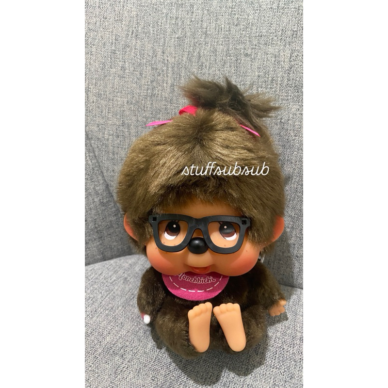 พร้อมส่ง/ของแท้ ตุ๊กตา Monchhichi size S ขนาด 20 cm.