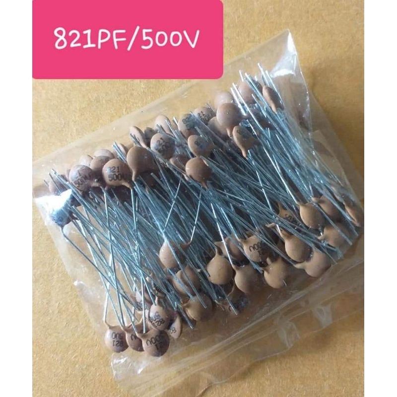 820PF/500Volt C เซรามิก (ราคาห่อละ100ตัว)