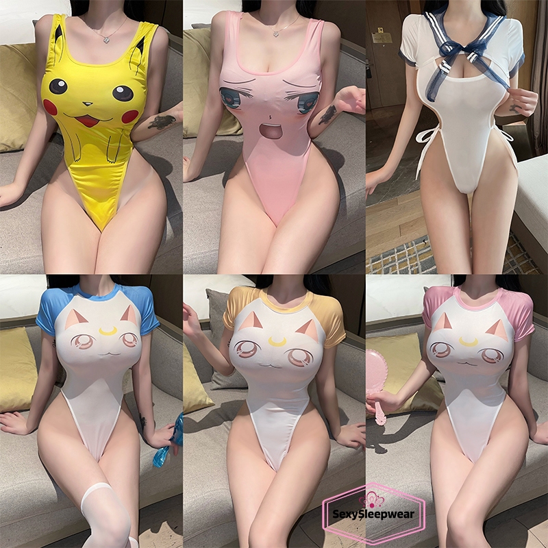 ชุดชั้นในเซ็กซี่💕💕ชุดบอดี้สูทเซ็กซี่ ลายการ์ตูน หลากหลายสไตล์ ให้เลือก ราคาถูก 🚚 ส่งไวจากไทย1-3วัน