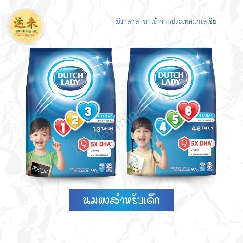 Dutch Lady นมผงสำหรับเด็ก 1-3 ปี และ 4-6 ปี
