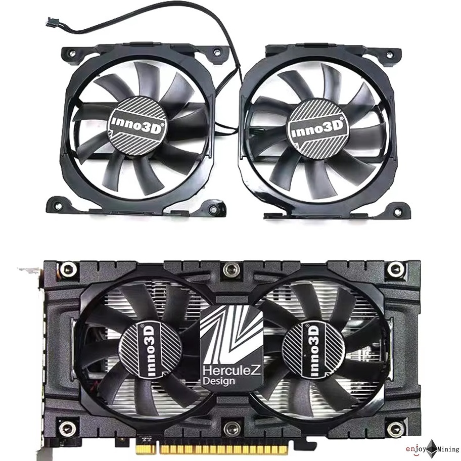 พัดลมการ์ดจอ INNO3D GTX 660 660Ti 750Ti 760 Graphics Card Cooling Fan CF-12815S