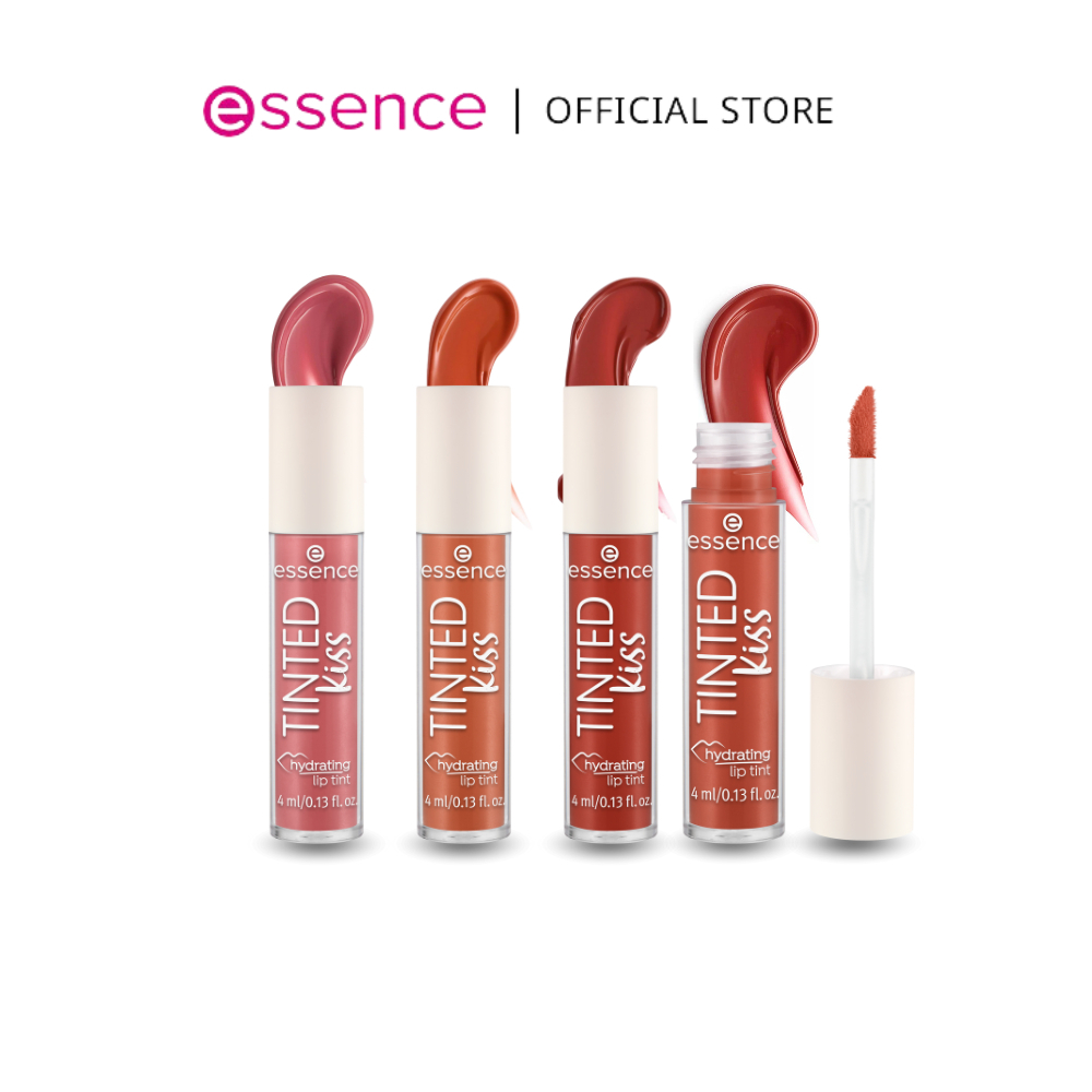 essence เอสเซนส์ TINTED kiss hydrating lip tint ลิปทิ้นต์ ปากฉ่ำระเรื่อ อวบอิ่ม ดูสุขภาพดี