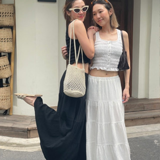 Ruffle Top and Skirt - The Summer Project ชุดเซ็ต เสื้อสมอค …