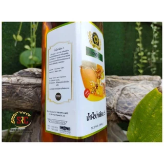 Tai Honey Queen น้ำผึ้งป่าเดือน 5 แท้ ขวดพลาสติกเหลี่ยม สติ๊กเกอร์ขาว ขนาด 1000g.