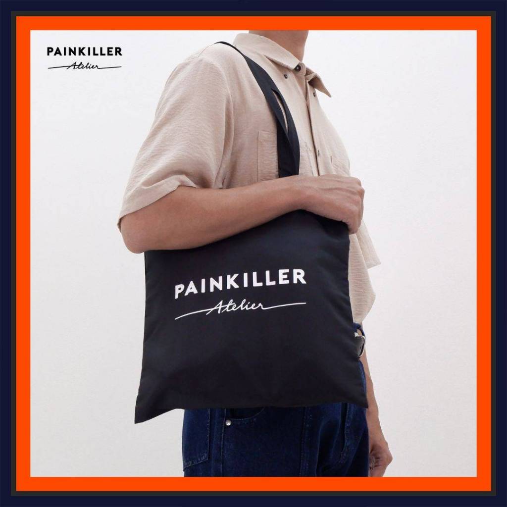 PAINKILLER เพนคิลเลอร์ กระเป๋าผ้า เครื่องประดับ แฟชั่นผู้ชาย / PK EASY TOTE / ACCESSORIES / SL24