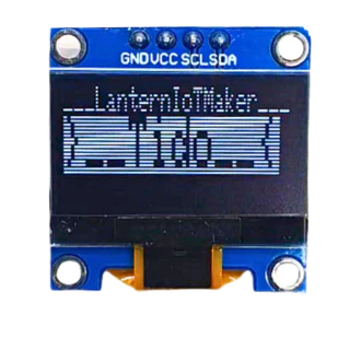 OLED Display I2C Module 128X64 0.96inch 4 pin จอแสดงผล พร้อมมอดูล I2C ฟ้า ขาว เหลือง เหลือง+ฟ้า B W Y BY 0.96นิ้ว