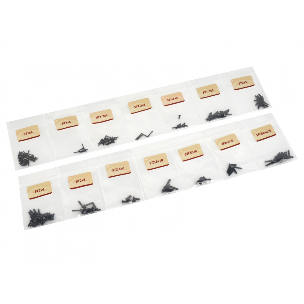 Boom Racing Screw Set for Land Rover® Series II 88 Station Wagon 88 Body for BRX02 88 BRX02365