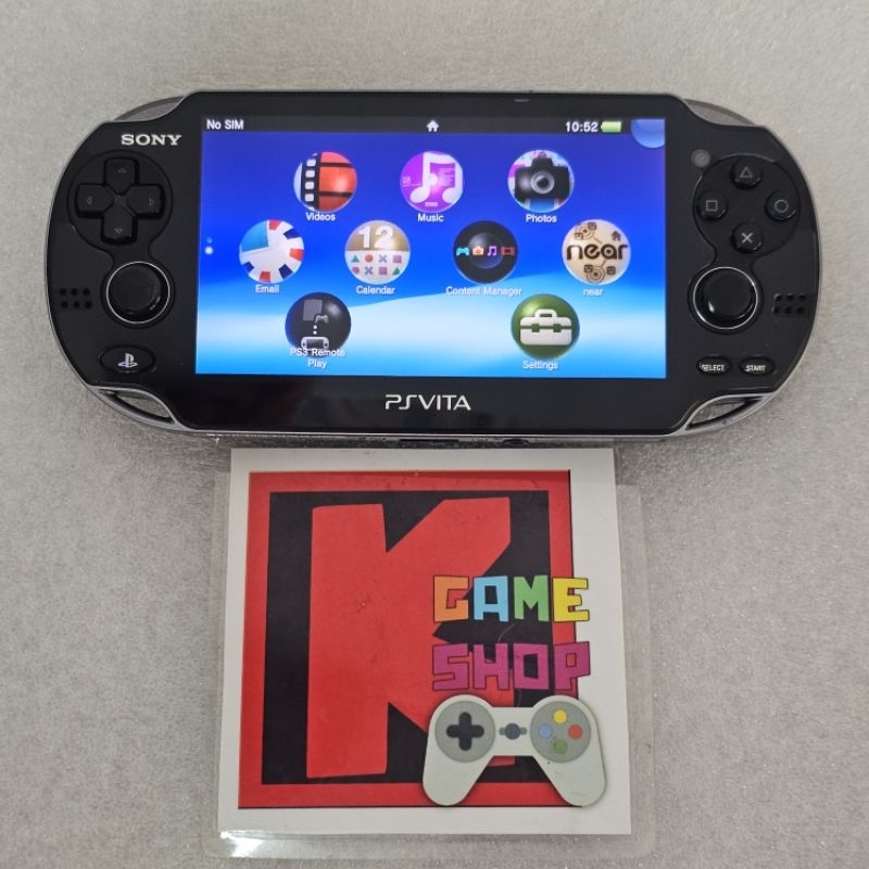 Psvita 1000 Wifi Black สีดำ มือสอง(USED) เครื่องเล่นเกมส์พกพา#037